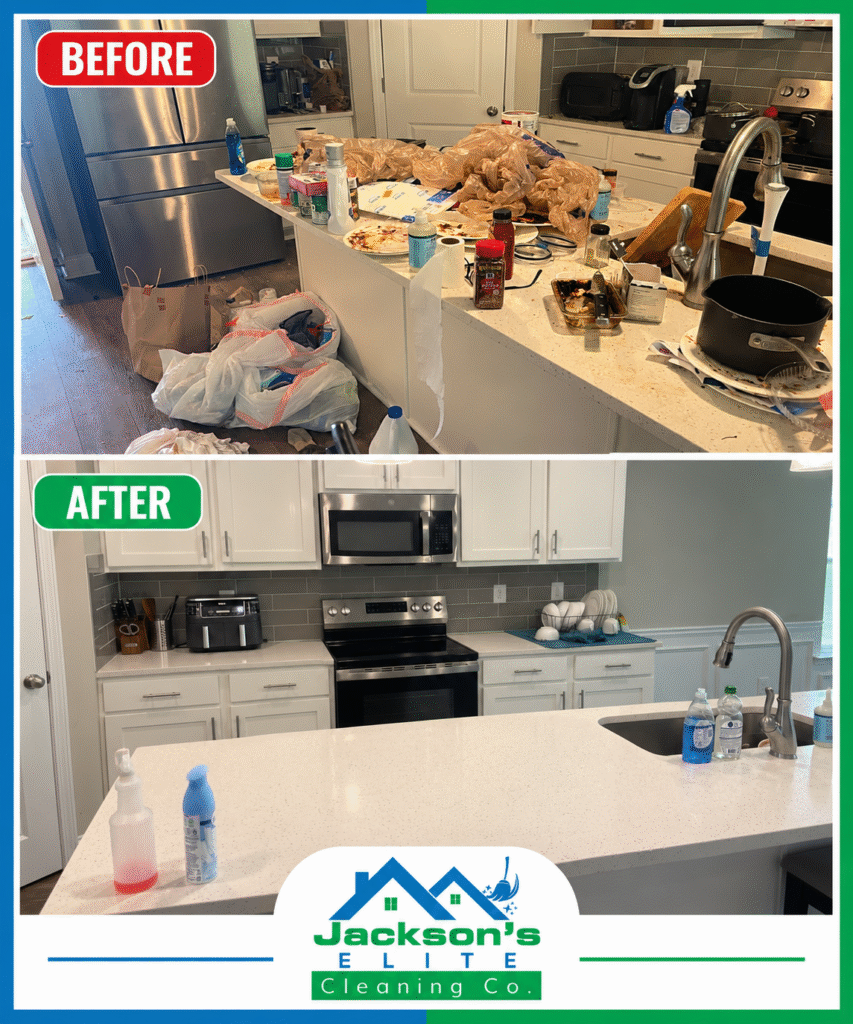 professional house cleaning Lawrenceville GA kitchen